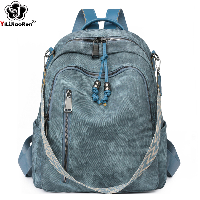Shoulder Bag Slouchy - Fashion Backpack Women High Quality Pu