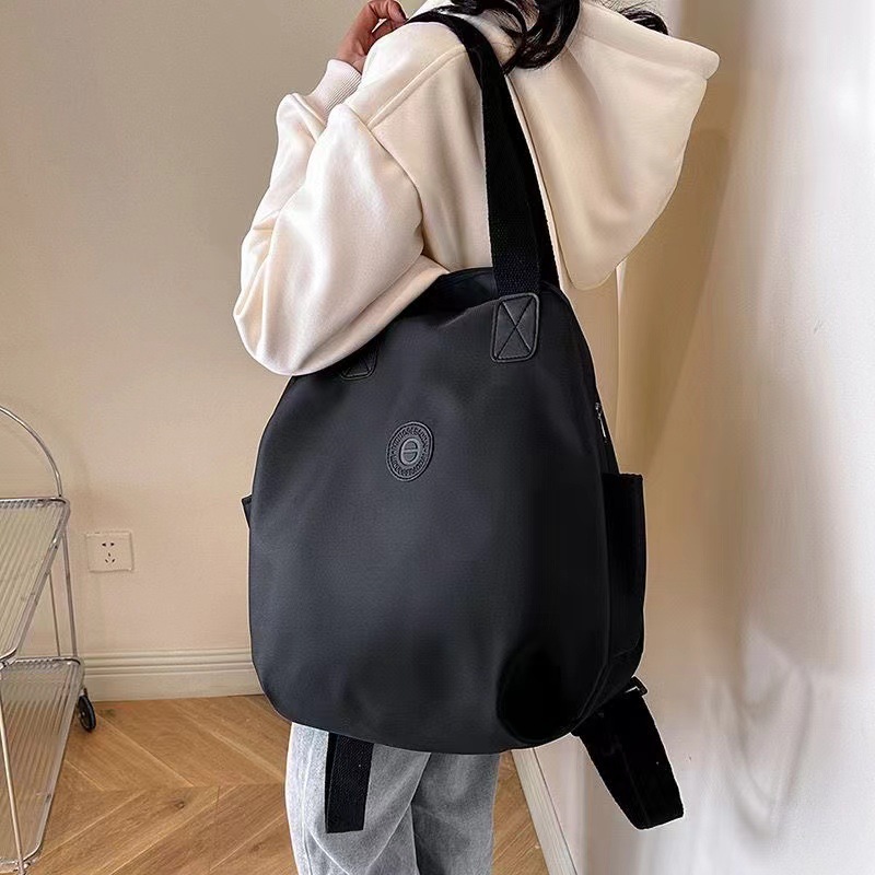 Shoulder Bag Slouchy - 2025 Backpack Cloth Bag Student Schoolbag