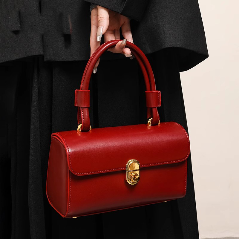 Luxury Bags Without Logo - Luxury Bridal Red Wedding Bag High