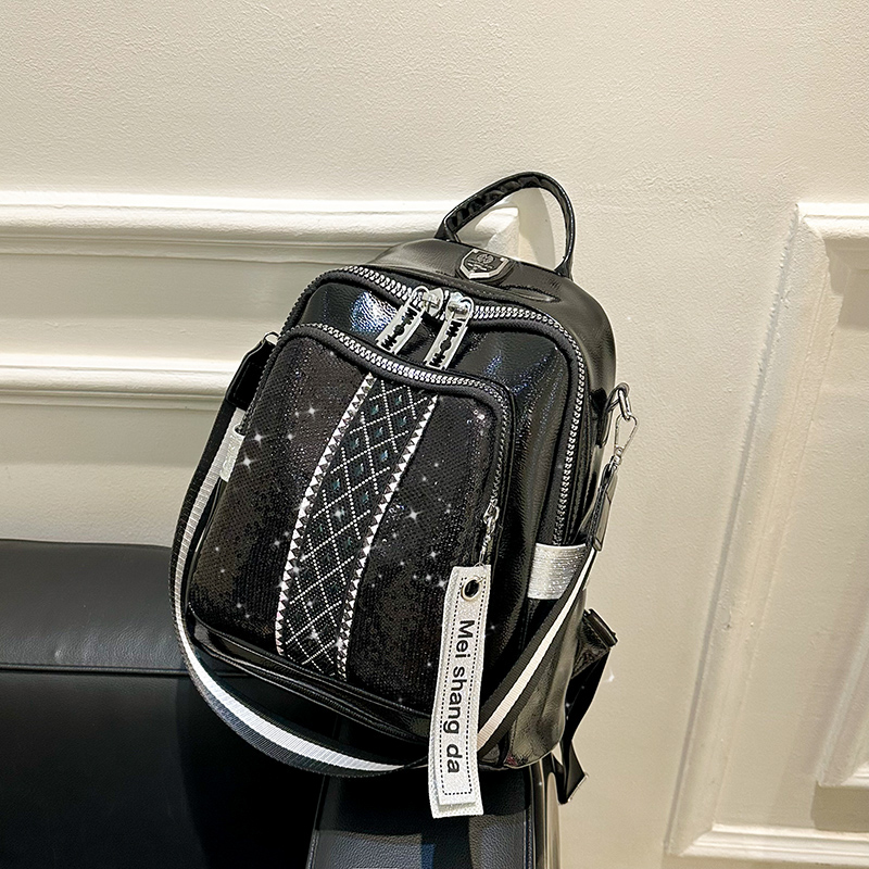 Shoulder Bag Slouchy - Large Capacity Leather Backpack Casual Women's