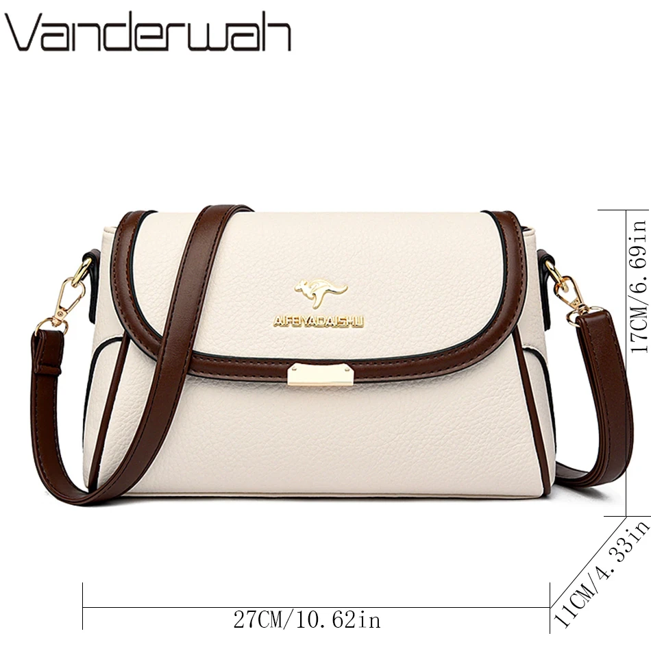 Solid Color Top Quality Leathe – обзор и цена Luxury Bags Without Logo