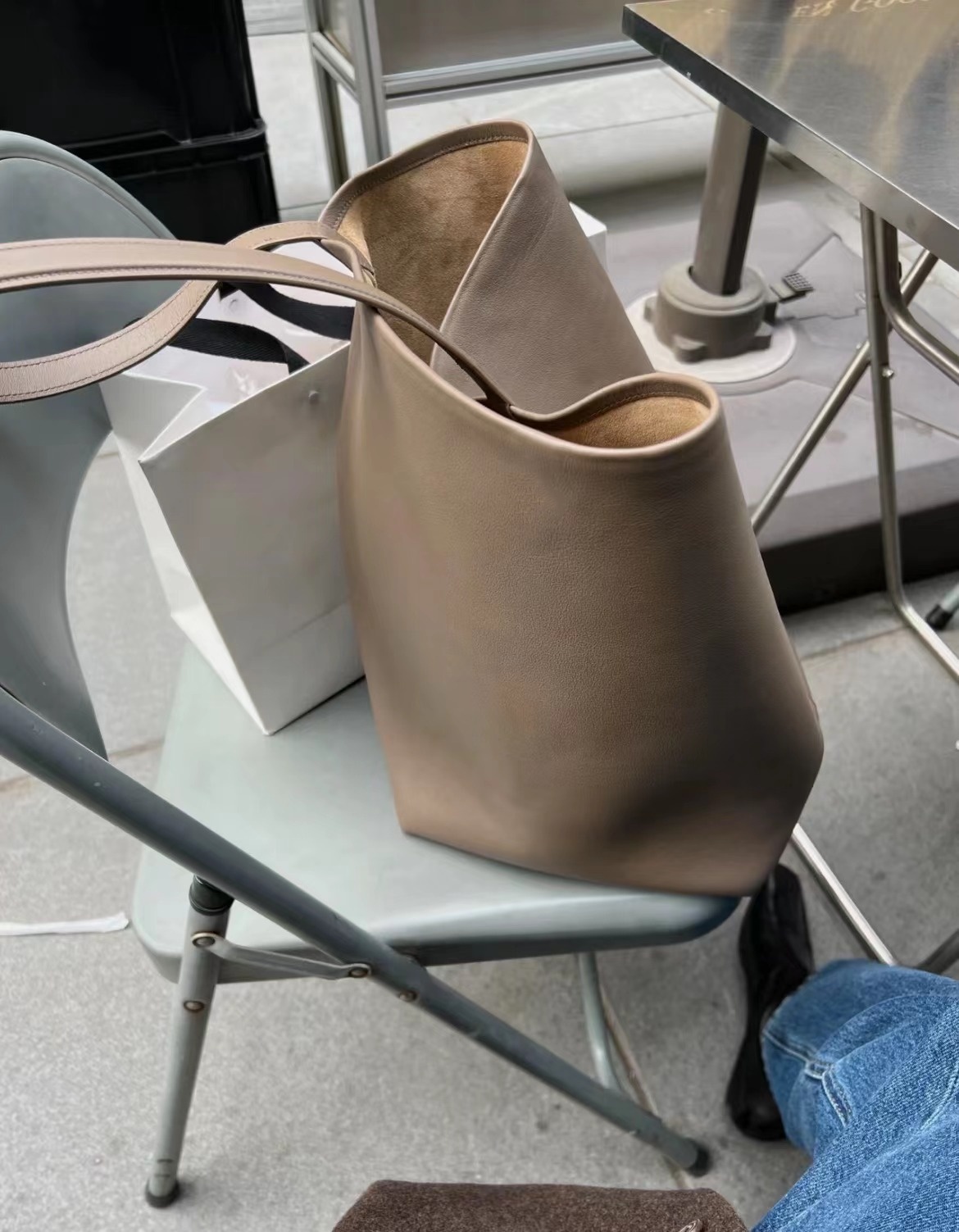 Cowhide Autumn Winter Bag: Dur – обзор и цена Shoulder Bag Slouchy