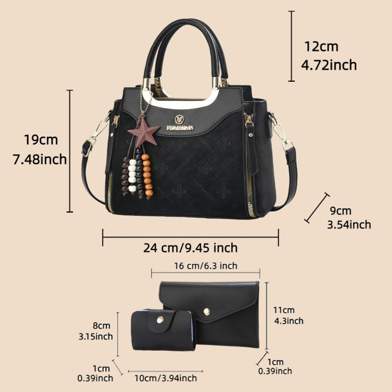 Stylish women's handbag, solid – обзор и цена Luxury Bags For Women