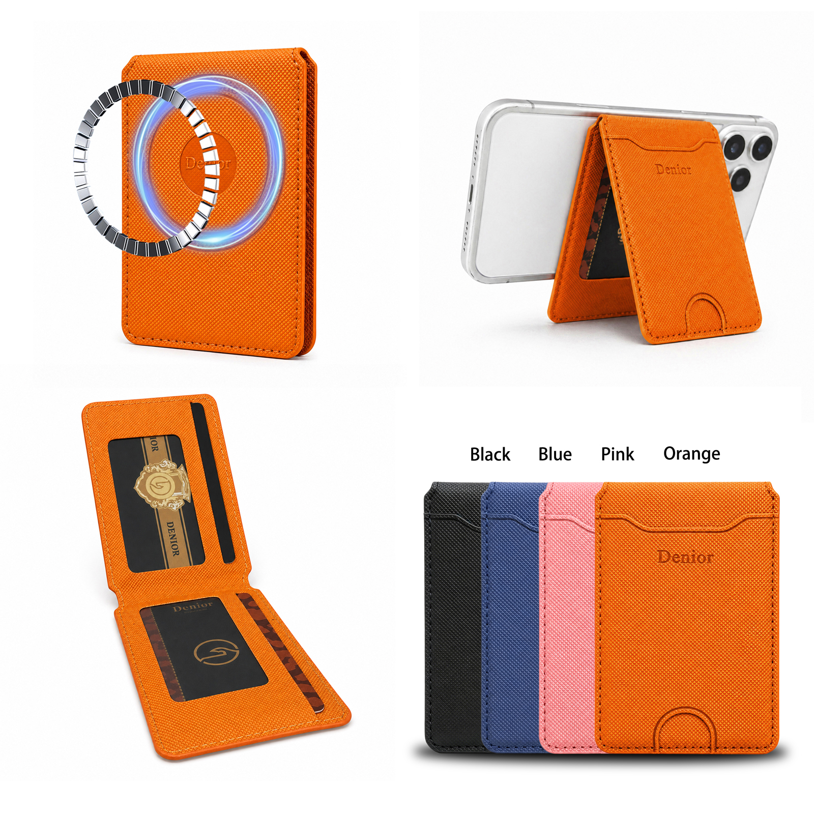 Mobile Phone Wallet Stand Magn – обзор и цена Luxury Bags Leather