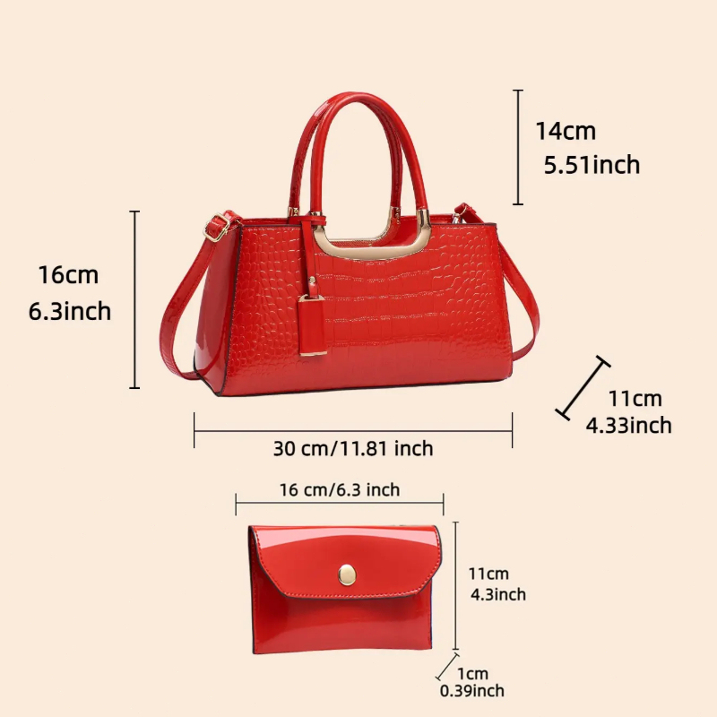Women's Handbag Set, Light Lux – обзор и цена Luxury Bags For Women