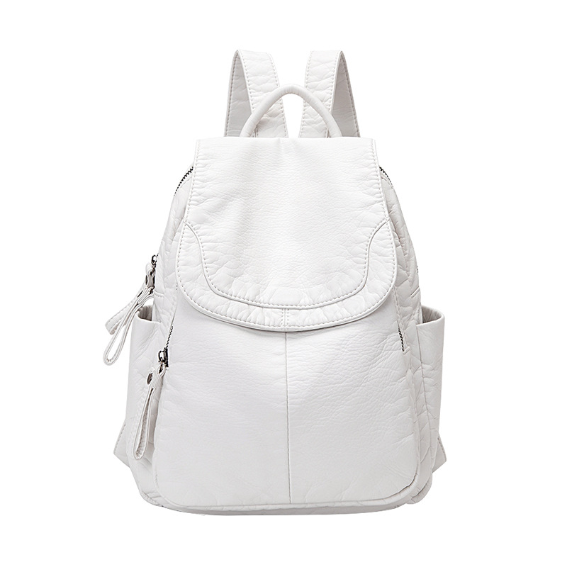 Women's Backpack White Washed  – обзор и цена Shoulder Bag Slouchy