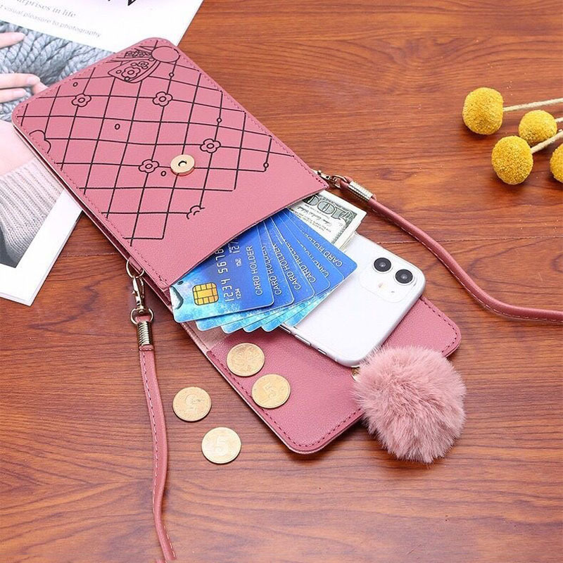 Cute Cartoon Pattern Touch-Scr – обзор и цена Shoulder Bag Slouchy