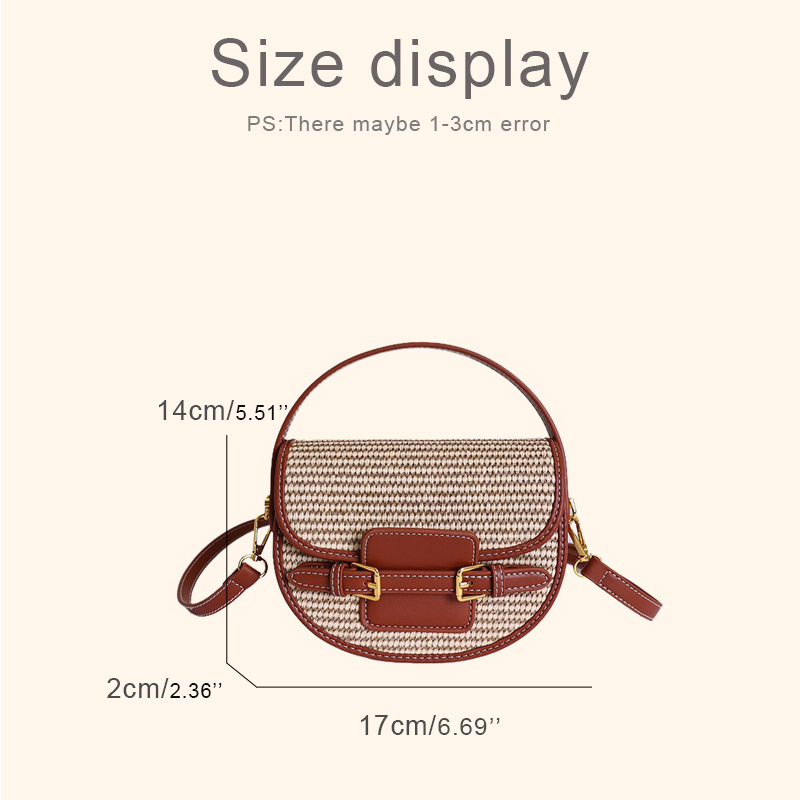 England Style Mini Straw Saddl – обзор и цена Luxury Bags Leather