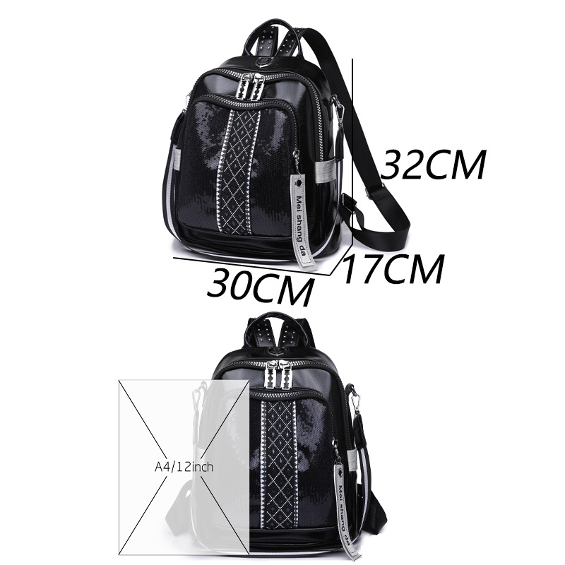 Large Capacity Leather Backpac – обзор и цена Shoulder Bag Slouchy